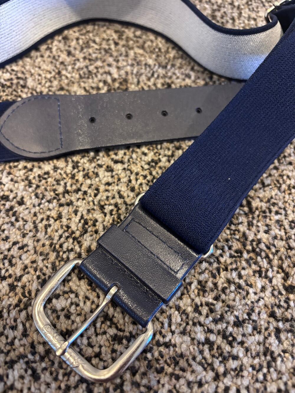 Baseball/Softball adjustable belt - navy blue
